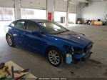 2017 Ford Fusion Se Blue vin: 3FA6P0H78HR260168