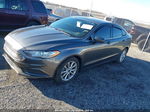 2017 Ford Fusion Se Gray vin: 3FA6P0H78HR377832