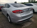 2018 Ford Fusion Se Silver vin: 3FA6P0H78JR196574