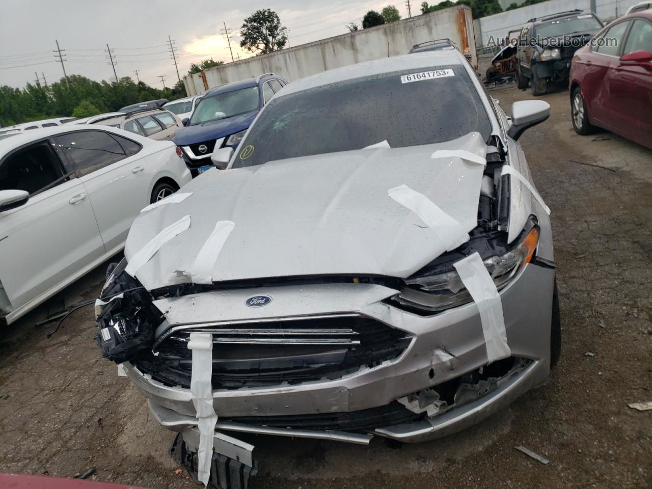 2018 Ford Fusion Se Серебряный vin: 3FA6P0H78JR196574