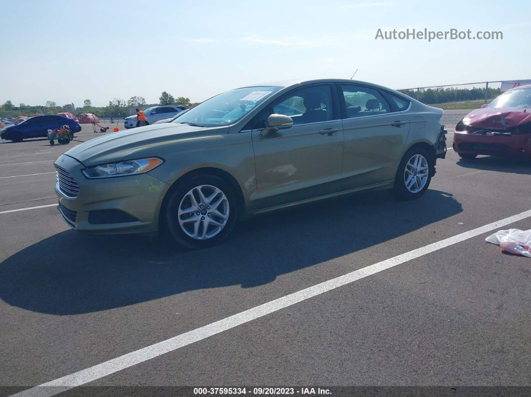 2013 Ford Fusion Se Green vin: 3FA6P0H79DR176614