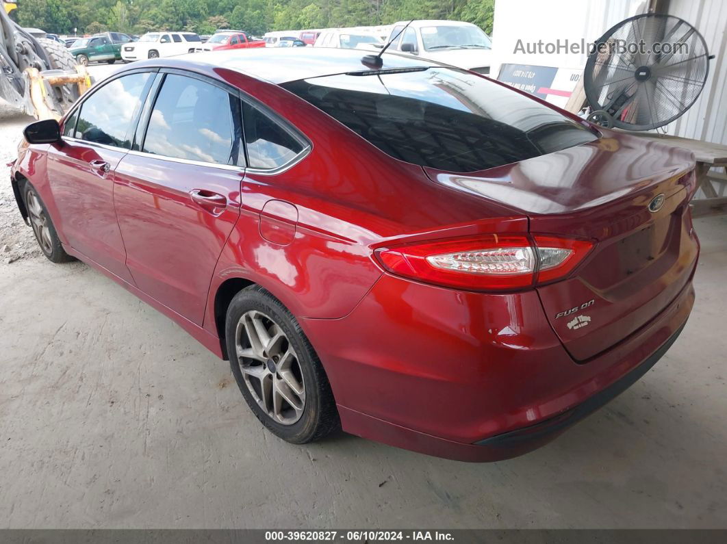 2013 Ford Fusion Se Красный vin: 3FA6P0H79DR218005