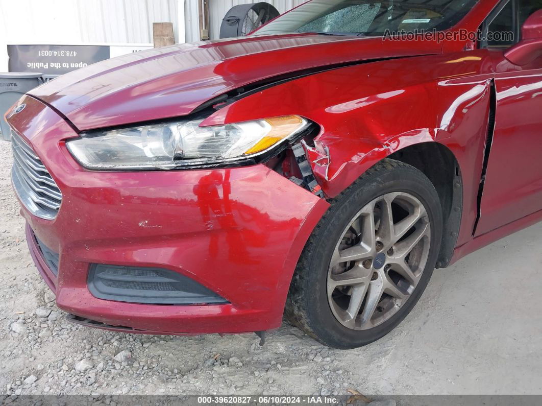 2013 Ford Fusion Se Красный vin: 3FA6P0H79DR218005