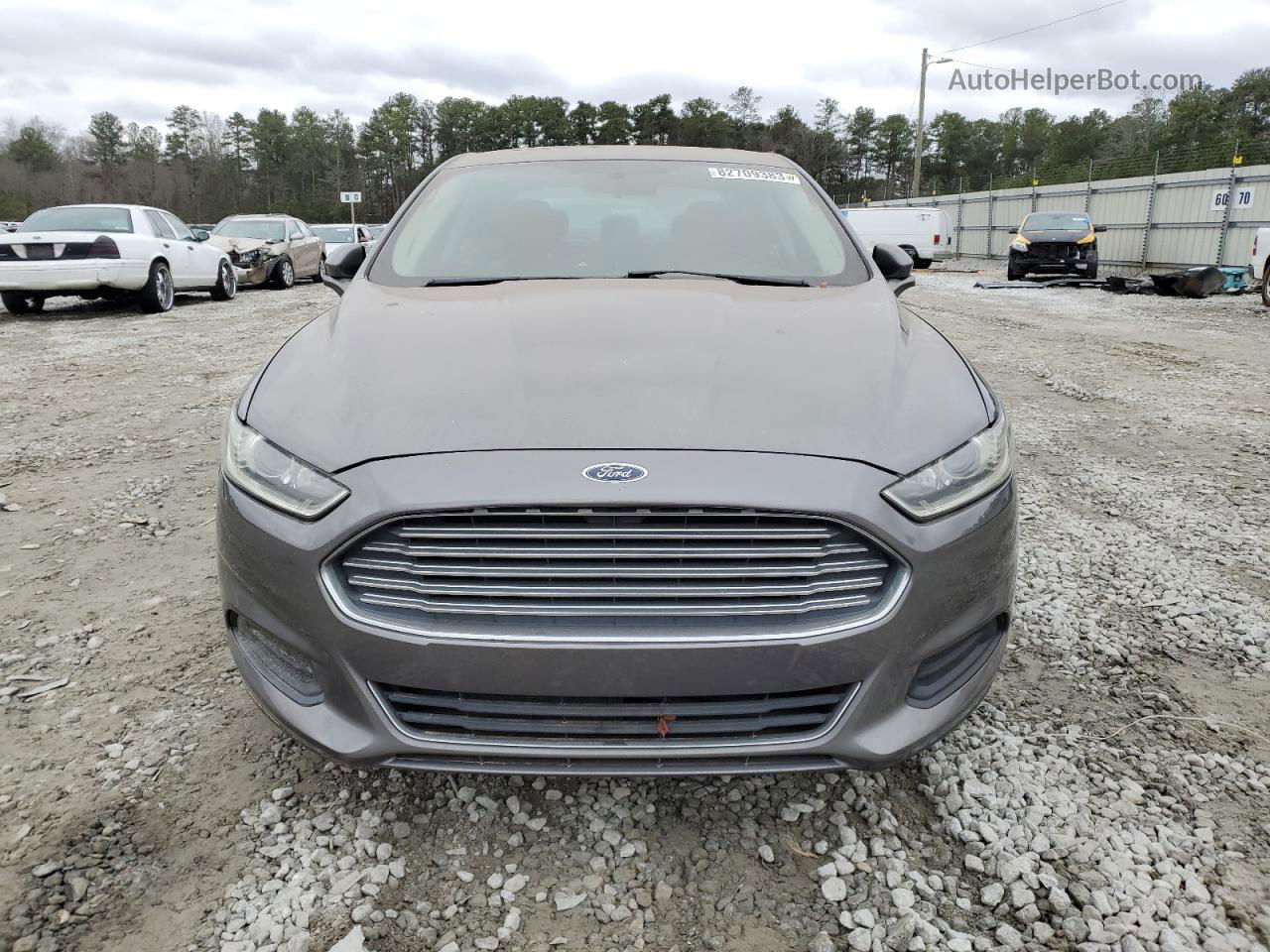 2013 Ford Fusion Se Серый vin: 3FA6P0H79DR304270