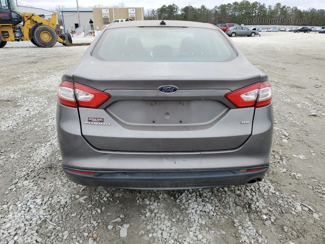 2013 Ford Fusion Se Gray vin: 3FA6P0H79DR304270