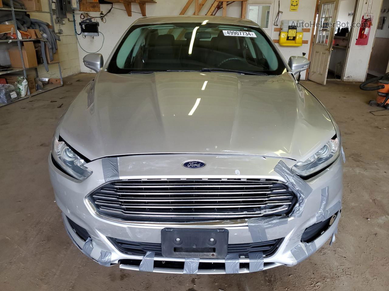 2013 Ford Fusion Se Silver vin: 3FA6P0H79DR349936