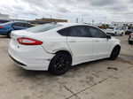 2014 Ford Fusion Se White vin: 3FA6P0H79ER143940