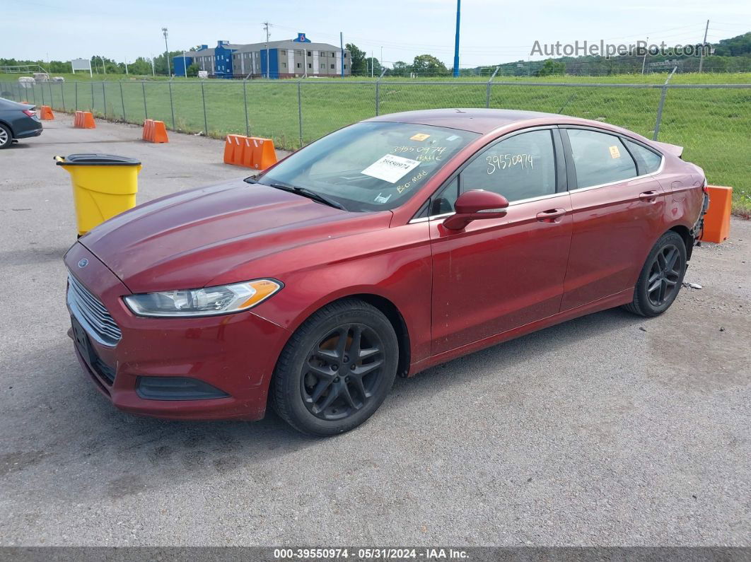 2014 Ford Fusion Se Orange vin: 3FA6P0H79ER149818