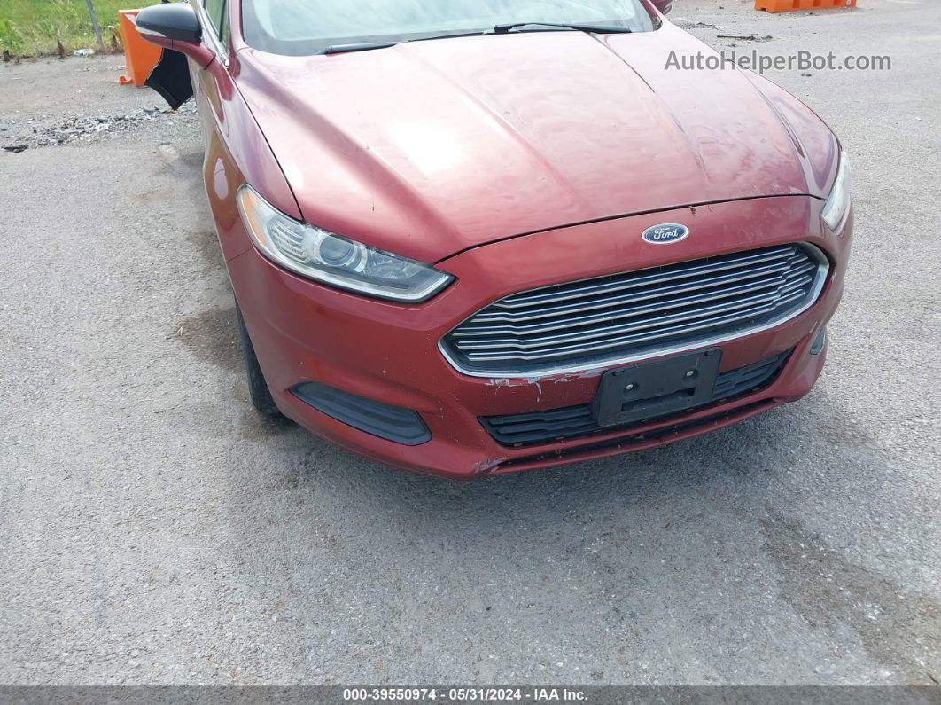 2014 Ford Fusion Se Orange vin: 3FA6P0H79ER149818