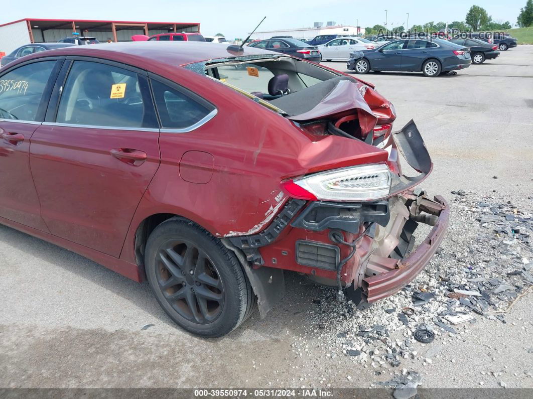 2014 Ford Fusion Se Orange vin: 3FA6P0H79ER149818