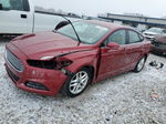 2014 Ford Fusion Se Burgundy vin: 3FA6P0H79ER156705