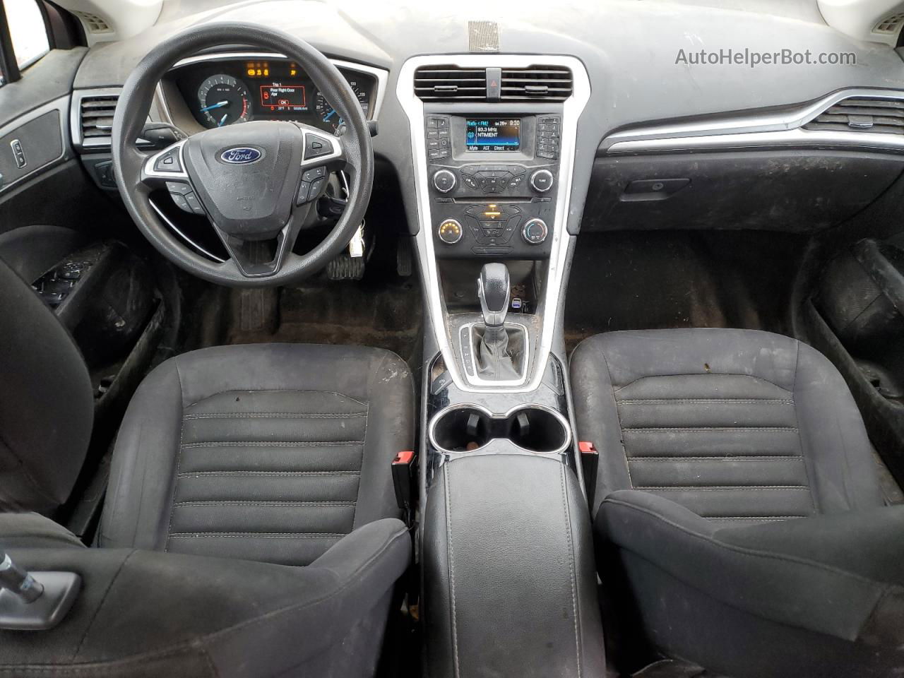 2014 Ford Fusion Se Бордовый vin: 3FA6P0H79ER156705