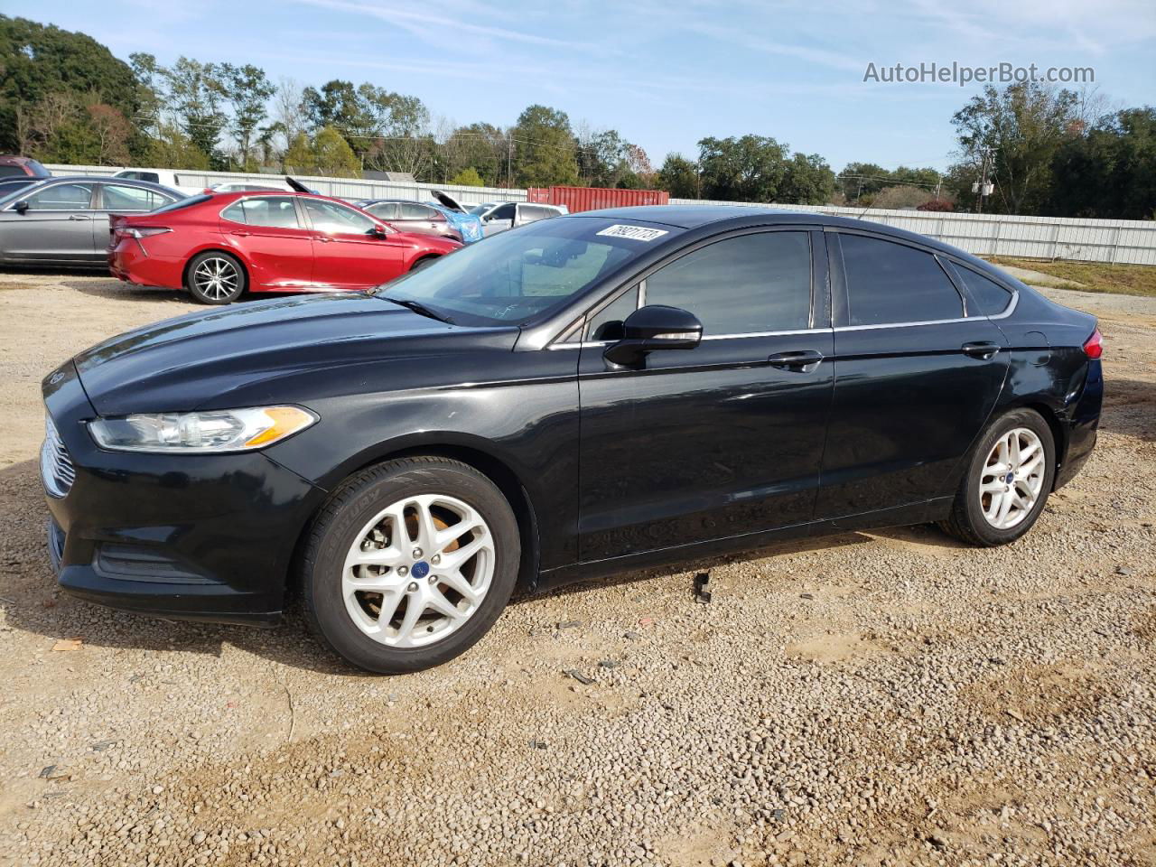 2014 Ford Fusion Se Black vin: 3FA6P0H79ER318400