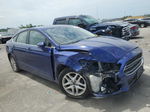 2015 Ford Fusion Se Blue vin: 3FA6P0H79FR135502