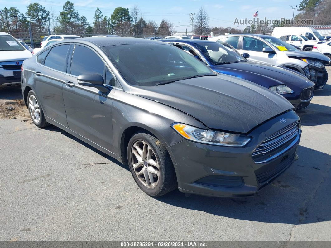 2015 Ford Fusion Se Серый vin: 3FA6P0H79FR189141