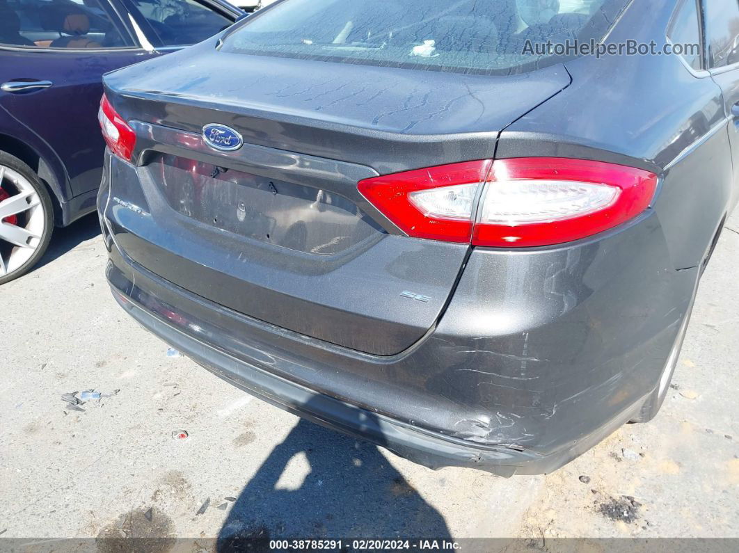 2015 Ford Fusion Se Серый vin: 3FA6P0H79FR189141