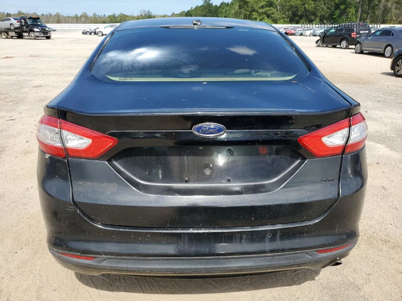 2015 Ford Fusion Se Black vin: 3FA6P0H79FR228312