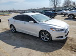 2016 Ford Fusion Se White vin: 3FA6P0H79GR192705