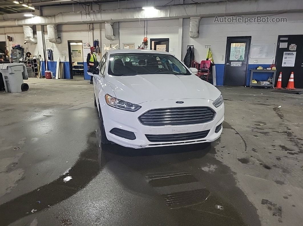 2016 Ford Fusion Se Белый vin: 3FA6P0H79GR306878