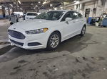 2016 Ford Fusion Se Белый vin: 3FA6P0H79GR306878