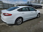 2016 Ford Fusion Se White vin: 3FA6P0H79GR344739