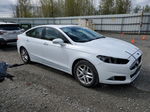 2016 Ford Fusion Se White vin: 3FA6P0H79GR344739