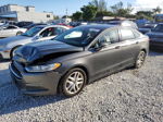 2016 Ford Fusion Se Gray vin: 3FA6P0H79GR358513