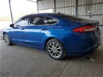 2017 Ford Fusion Se Blue vin: 3FA6P0H79HR125958