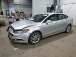 2017 Ford Fusion Se Silver vin: 3FA6P0H79HR235229