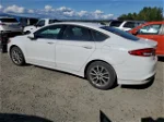 2017 Ford Fusion Se White vin: 3FA6P0H79HR359520