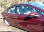 2017 Ford Fusion Se Burgundy vin: 3FA6P0H79HR391447