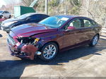 2017 Ford Fusion Se Burgundy vin: 3FA6P0H79HR391447