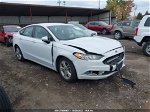 2018 Ford Fusion Se White vin: 3FA6P0H79JR111693