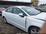 2018 Ford Fusion Se White vin: 3FA6P0H79JR111693