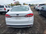 2018 Ford Fusion Se White vin: 3FA6P0H79JR111693