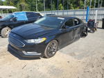 2018 Ford Fusion Se Black vin: 3FA6P0H79JR190069