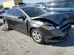 2018 Ford Fusion Se Gray vin: 3FA6P0H79JR192761