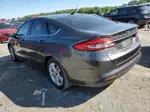 2018 Ford Fusion Se Gray vin: 3FA6P0H79JR192761