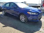 2013 Ford Fusion Se Blue vin: 3FA6P0H7XDR114753