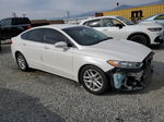 2013 Ford Fusion Se White vin: 3FA6P0H7XDR126157