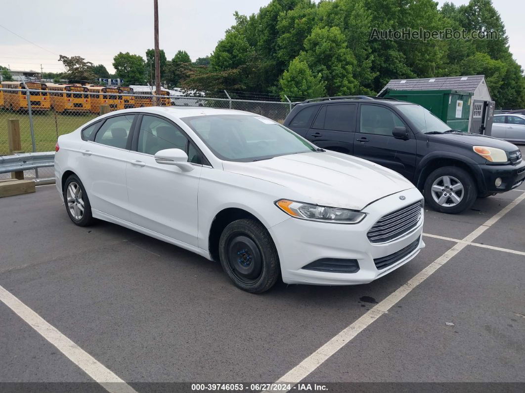 2013 Ford Fusion Se Белый vin: 3FA6P0H7XDR173639