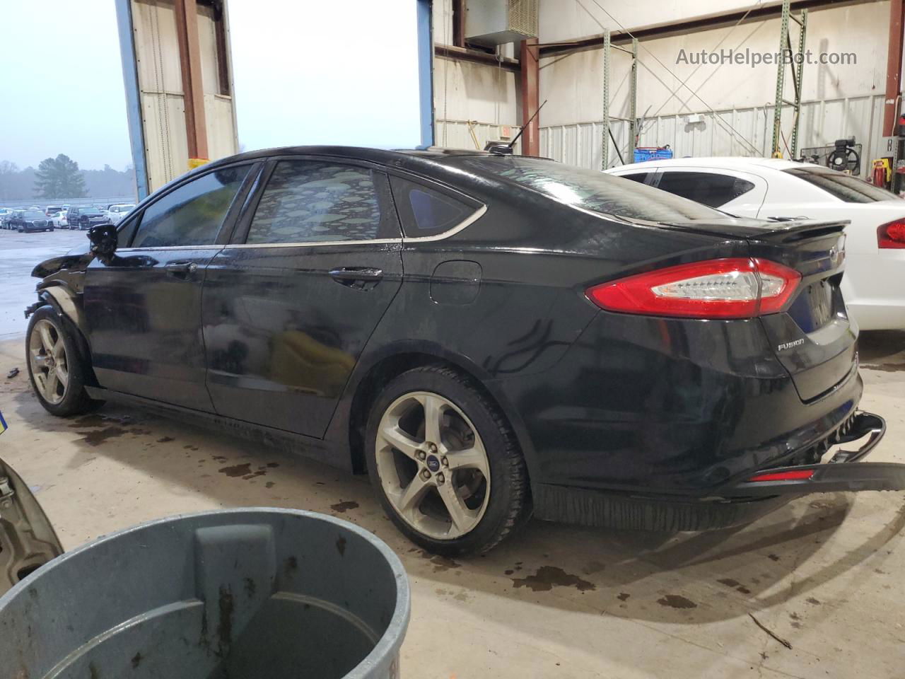 2013 Ford Fusion Se Black vin: 3FA6P0H7XDR302950