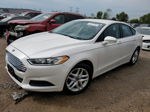 2013 Ford Fusion Se White vin: 3FA6P0H7XDR357592