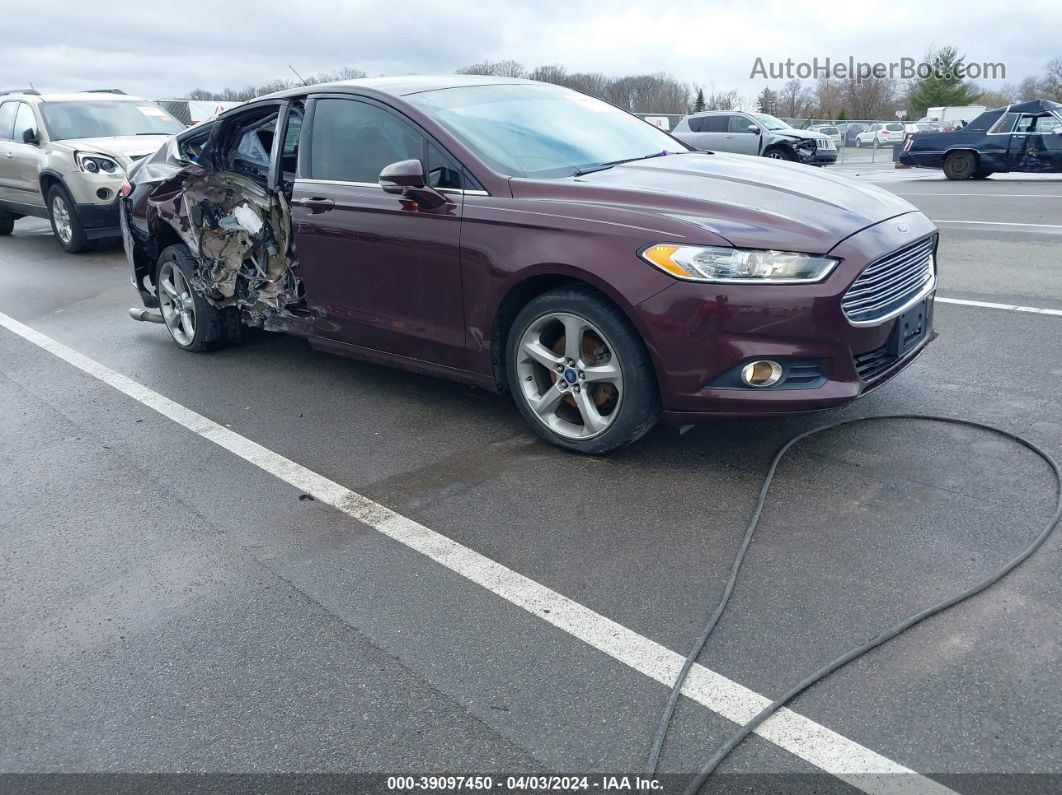 2013 Ford Fusion Se Purple vin: 3FA6P0H7XDR359701