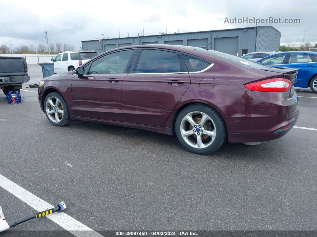 2013 Ford Fusion Se Purple vin: 3FA6P0H7XDR359701