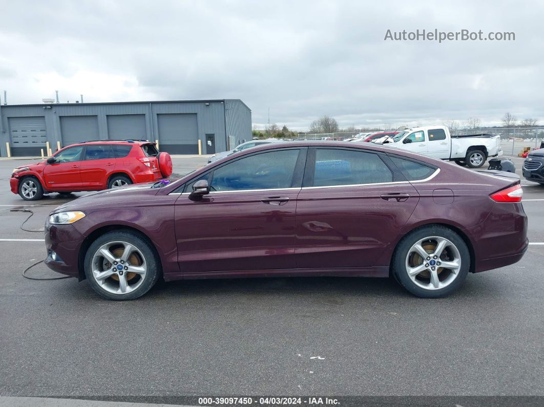 2013 Ford Fusion Se Purple vin: 3FA6P0H7XDR359701