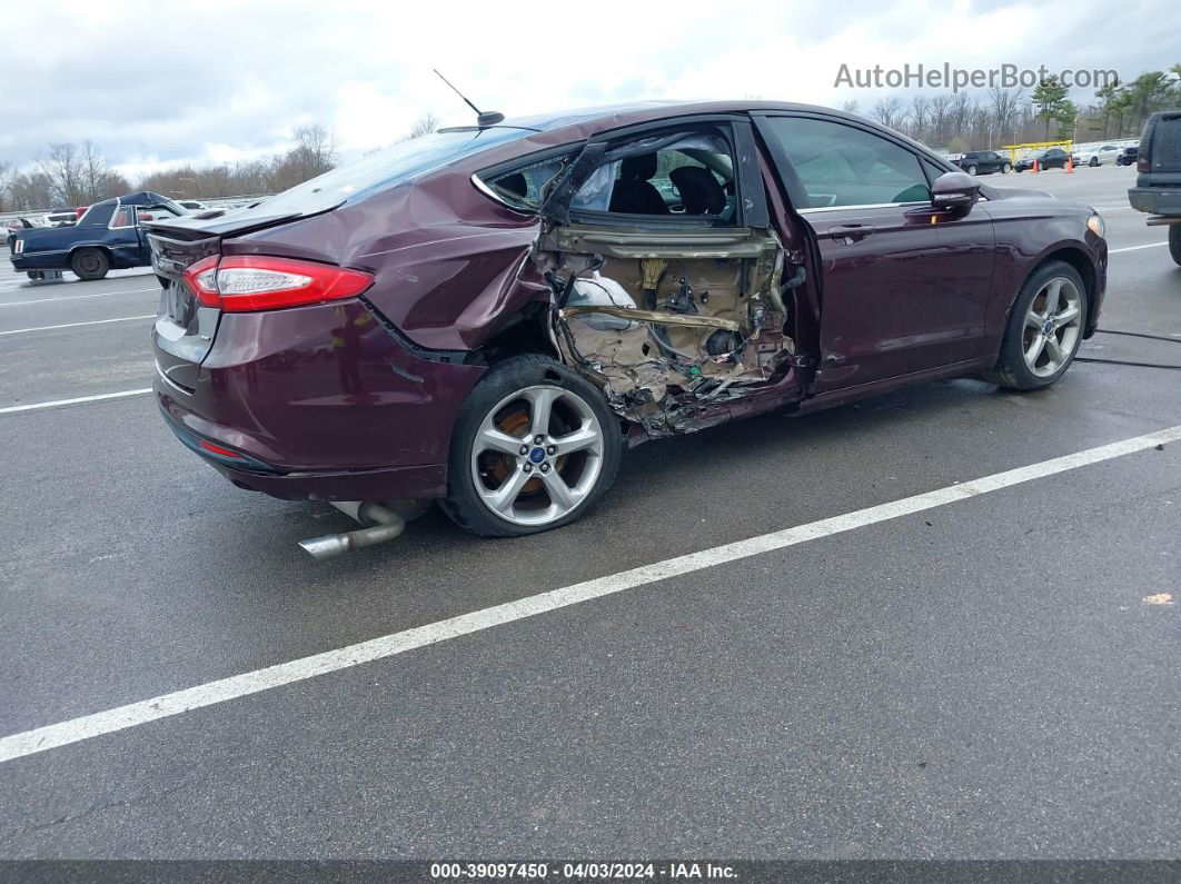 2013 Ford Fusion Se Purple vin: 3FA6P0H7XDR359701