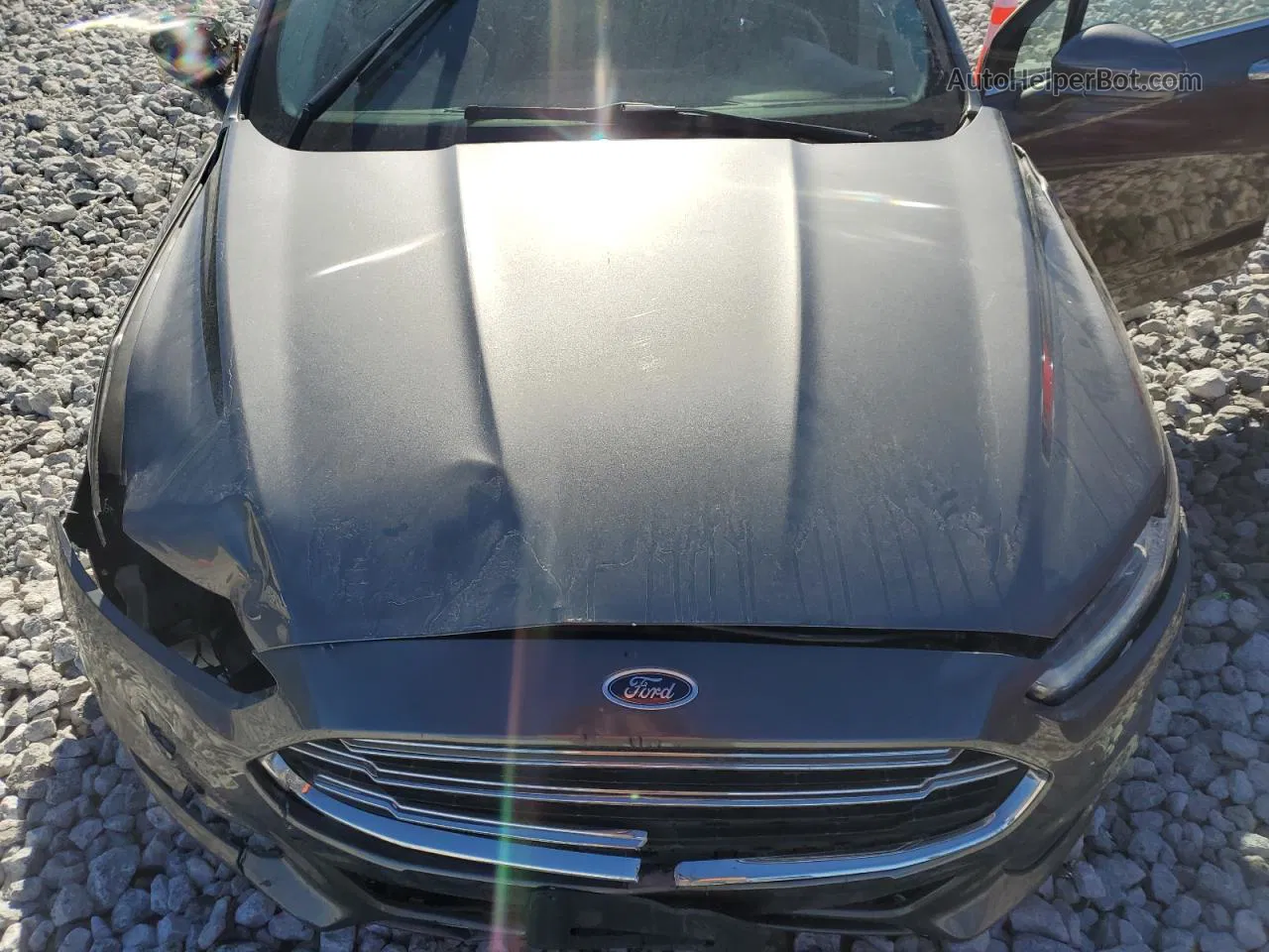 2013 Ford Fusion Se Gray vin: 3FA6P0H7XDR359763