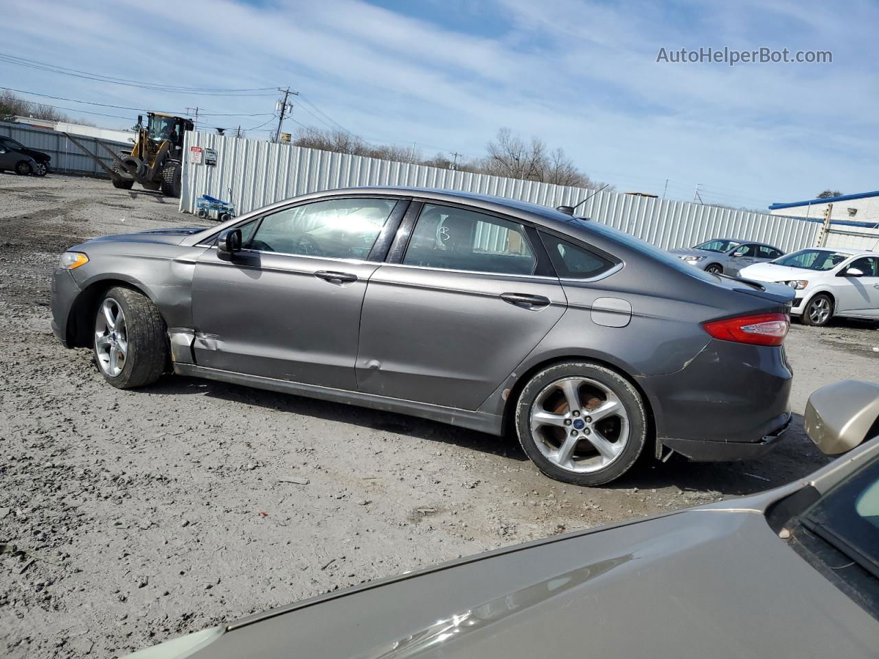 2013 Ford Fusion Se Серый vin: 3FA6P0H7XDR374795