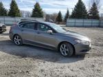 2013 Ford Fusion Se Gray vin: 3FA6P0H7XDR374795